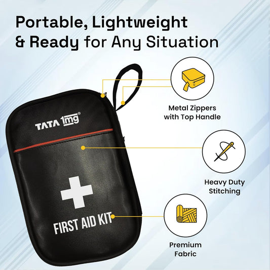 Tata 1mg First Aid Kit - Travel Pouch