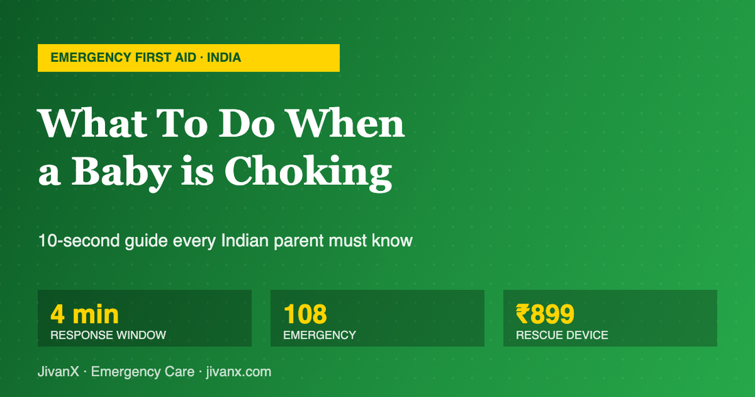What To Do When a Baby is Choking — 10-Second Guide Every Indian Parent Must Know