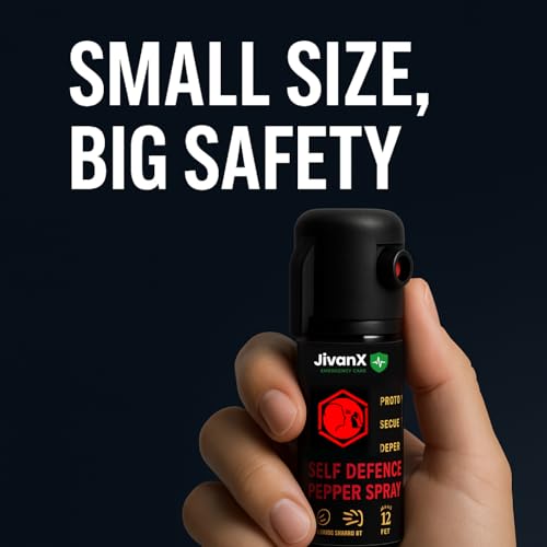 JivanX Personal Safety Spray for Women – 55 ML | Fast-Action Protection - JivanX Emergency Care