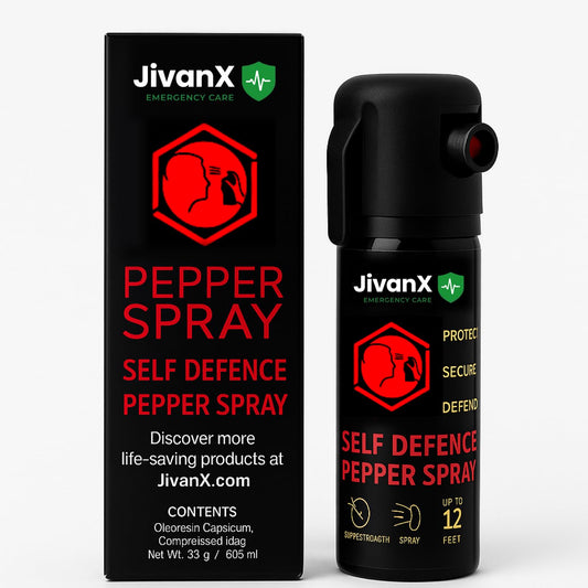 JivanX Personal Safety Spray for Women – 55 ML | Fast-Action Protection